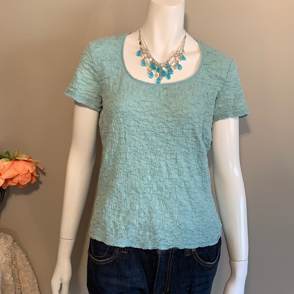 JJill textured tee SP